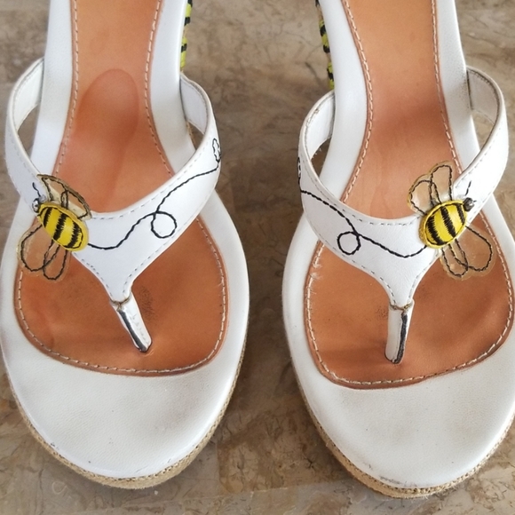 Authentic Coach Bumble Bee Wedges - Picture 2 of 8